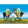 Playmobil - Raffnut Si Taffnut In Costume De Zbor Playmobil - 1
